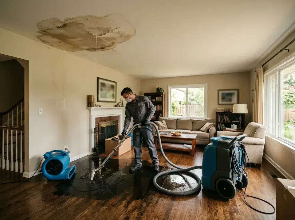 attic-pipe-burst-ceiling-drip-008 — frequently asked questions, Water Damage Restoration & Carpet Care in Lincoln City, OR